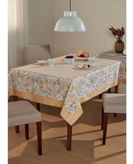 Imagem de Toalha De Mesa Lepper Retangular 1,40 x 2,20m 4 Lugares