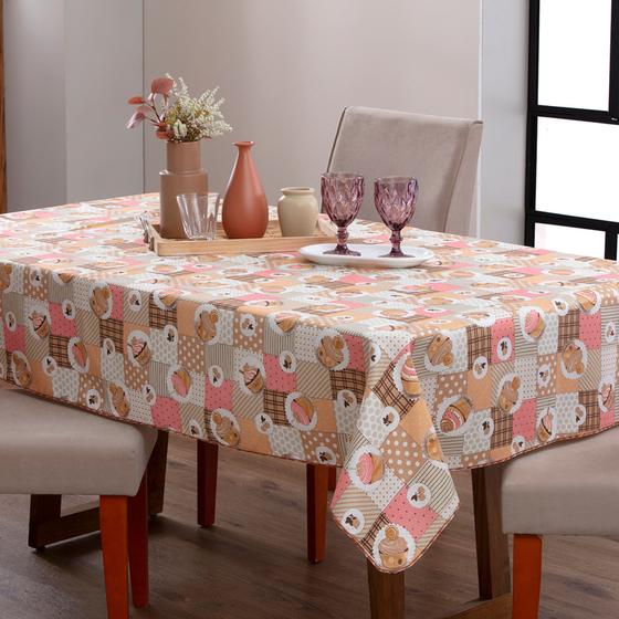 Imagem de Toalha De Mesa Oxford Estampado 2,10 X 1,40 6 Lugares Premium