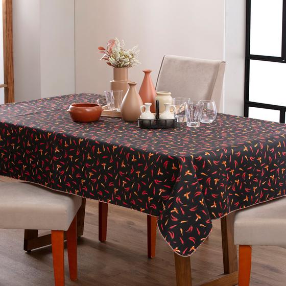 Imagem de Toalha De Mesa Oxford Estampado 2,20 X 1,40 6 Lugares Premium