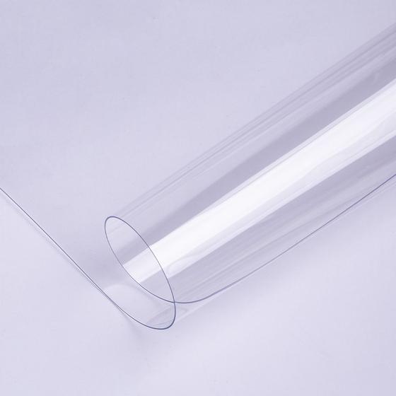 Imagem de Toalha de Mesa Plástico PVC 0.60mm Transparente - 2m x 1,40m