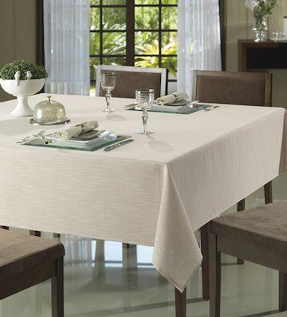 Imagem de Toalha de Mesa Quadrada Clean 8 lugares Passion 9731 Dohler