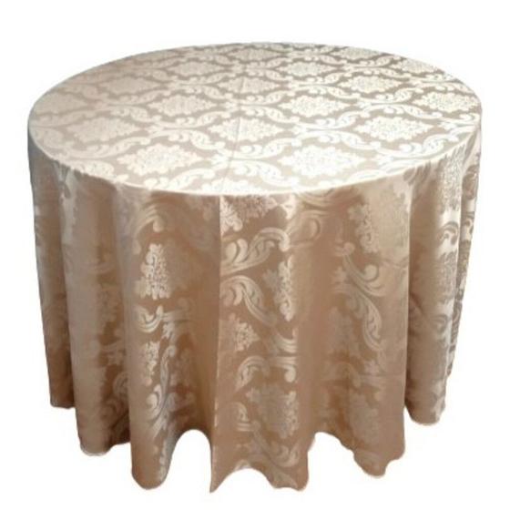 Imagem de Toalha De Mesa Redonda Jacquard 2,80