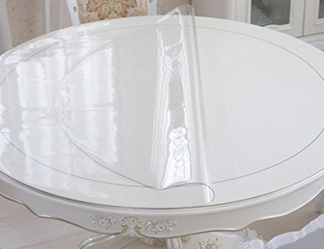 Toalha De Mesa Redonda Plastico Transparente 1,10Cm Diâmetro Menor preço em Toalha De Mesa Redonda Plastico Transparente 1,10Cm Diâmetro