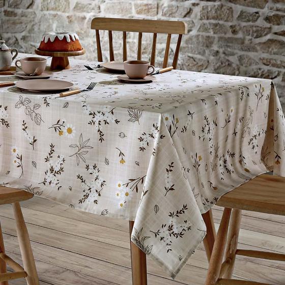 Imagem de Toalha de Mesa Retangular 140x210cm Clean Athenas Esmeralda 01 - Dohler