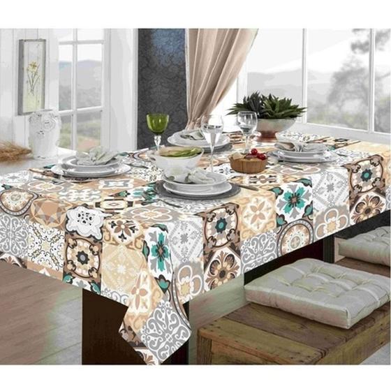Imagem de Toalha de Mesa Retangular 2,10m Portuguesa Raner