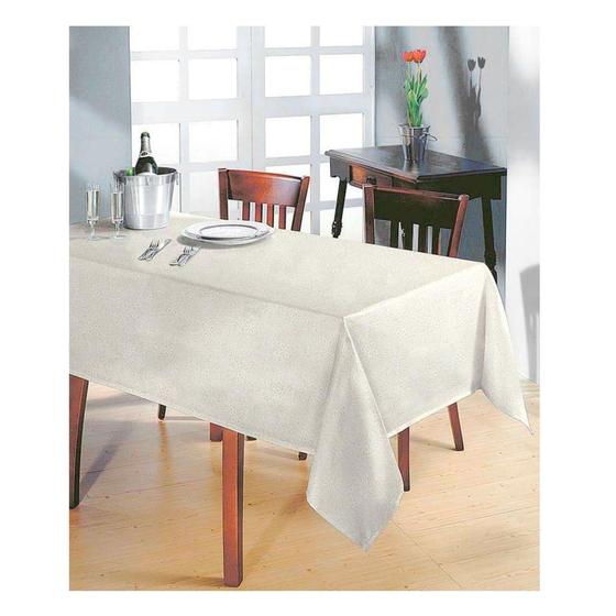 Imagem de Toalha de Mesa Retangular 8 Lugares Clean Athenas Eliete - Dohler