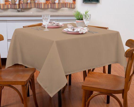 Imagem de toalha de mesa retangular tecido oxford avela 1,45x2,00