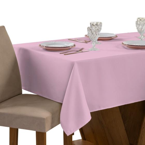 Imagem de Toalha de Mesa TECIDO GROSSO Oxford Liso 1,50M x 1,50M Retangular com Bainha Cores Vivas