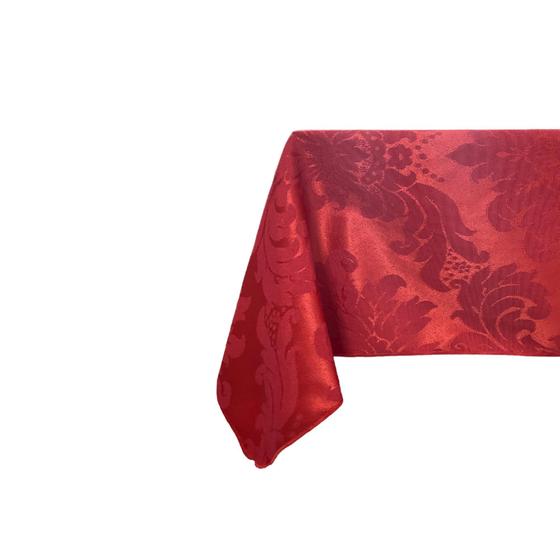 Imagem de Toalha De Mesa Tecido Jacquard Retangular Grande 1,40 X 2,40