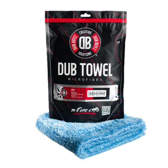 Imagem de Toalha De Microfibra Dub Towel Azul 500 Gsm 40X40 Dbt021 - Dub Boyz