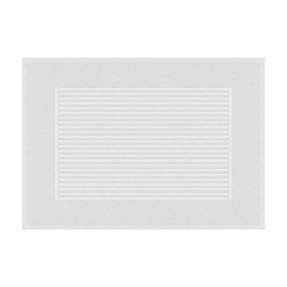 Imagem de Toalha de Piso Atlântica Basic Antiderrapante 100% Algodão 70x50cm Off White