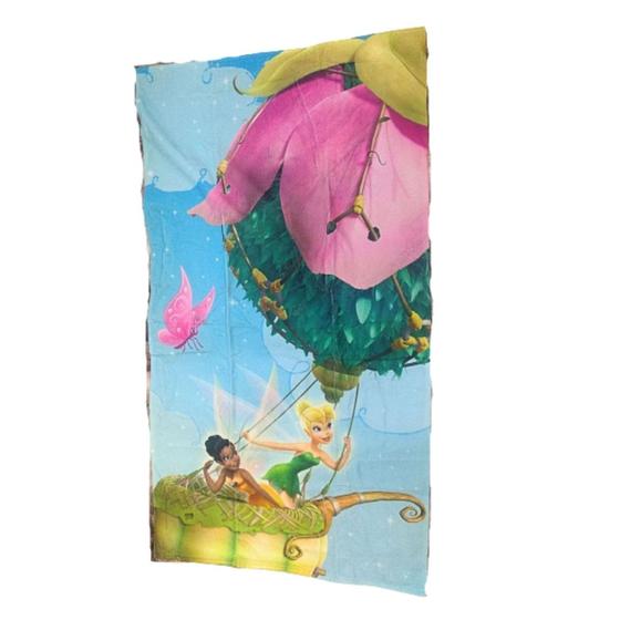 Imagem de Toalha De Praia Infantil Lepper Tinker Bell Fadas Disney 