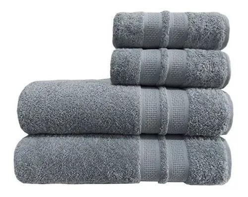 Imagem de Toalha de Rosto Felpuda Neo Allure 45x80cm Cor: Cinza Camesa