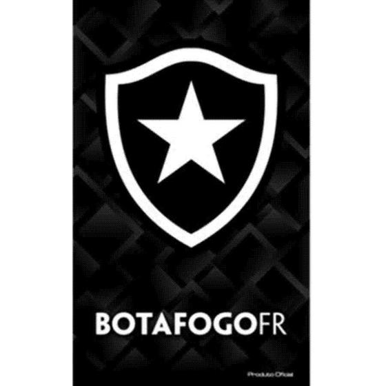 Imagem de Toalha de Time Buettner Veludo Estampado Brasão Botafogo