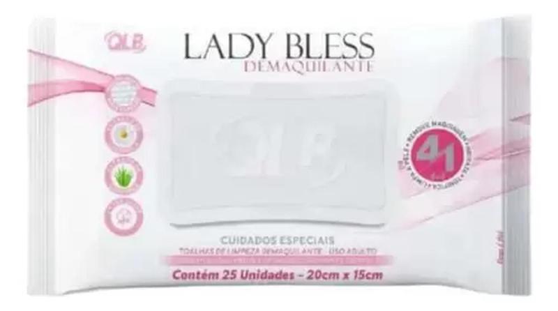 Imagem de Toalha Demaquilante LayBless com 25 lenços (Única do Mercado com Flip(tampinha)