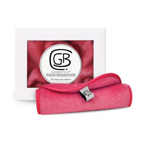 Toalha Demaquilante Pink GB Cosmetics