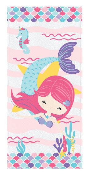 Imagem de Toalha Felpuda Estampada Sortidas Oceano Colorido 60x110cm Lepper