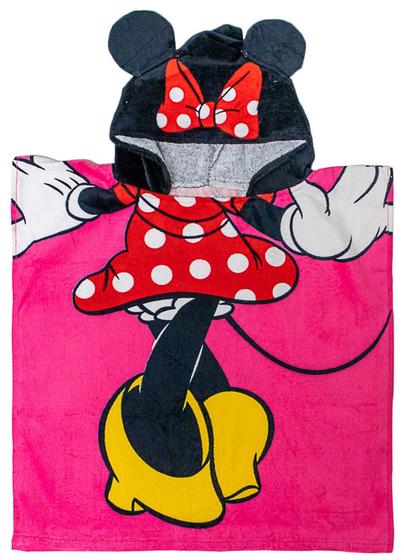 Imagem de Toalha infantil com poncho com capuz Jay Franco Disney Minnie Mouse