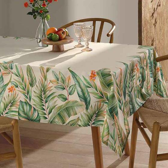 Imagem de Toalha Mesa Hercules Dohler 1,80 x 1,80 Quadrada 8 Lugares