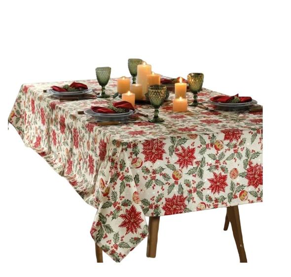 Toalha Mesa Quadrada Celebra 160x160cm Natal 106 Dohler Menor preço em Toalha Mesa Quadrada Celebra 160x160cm Natal 106 Dohler