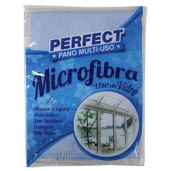 Toalha Pano Limpa Vidros 40x40 Cm Multiuso Perfect Menor preço em Toalha Pano Limpa Vidros 40x40 Cm Multiuso Perfect