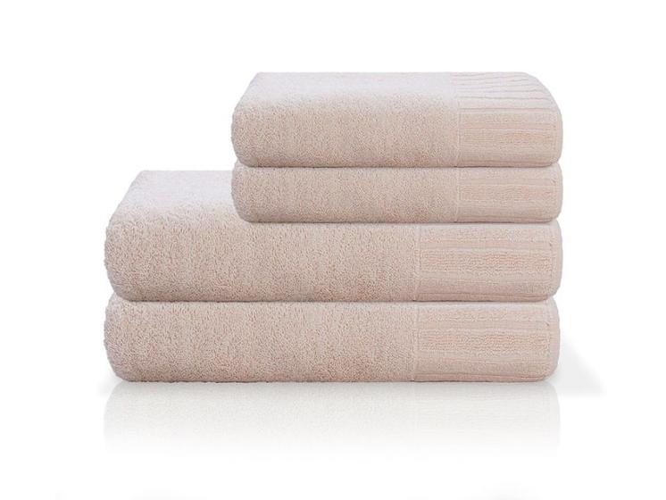 Imagem de Toalha para Banho Velour Rose em Algodão com Fio Penteado 85cmx1,50m (unidade) - Neo Clássico