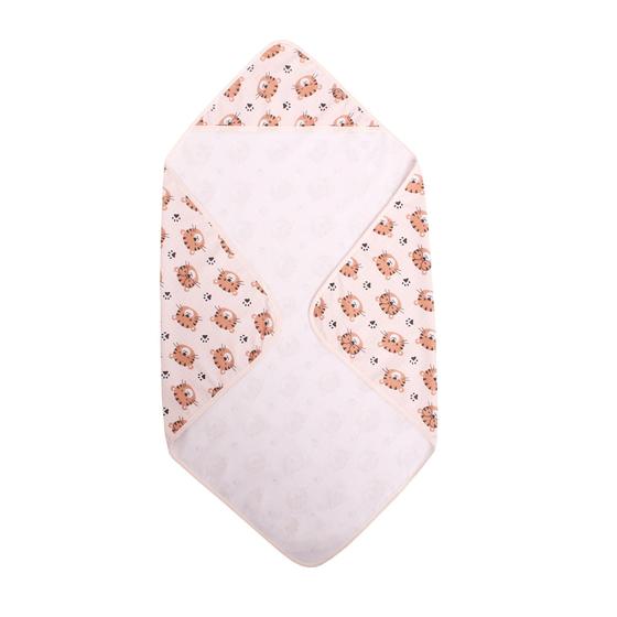 Imagem de Toalha para Bebê 70cm x 70cm de Banho com Capuz