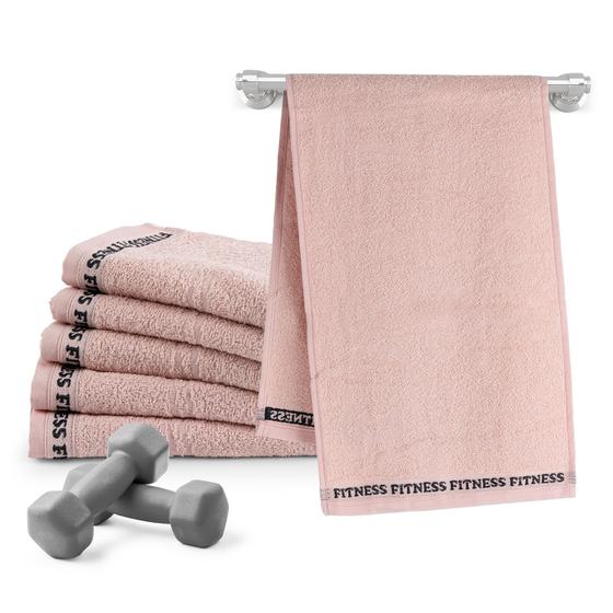 Imagem de Toalha Para Treino Academia Fitness New Kit 6 unidades