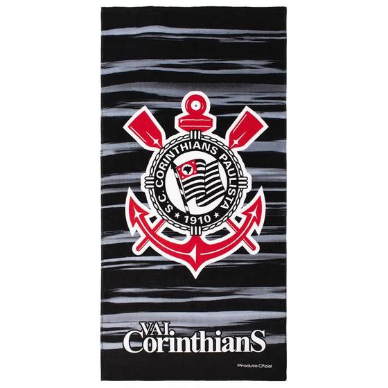 Imagem de Toalha Praia E Banho Corinthians Original 100%algodão