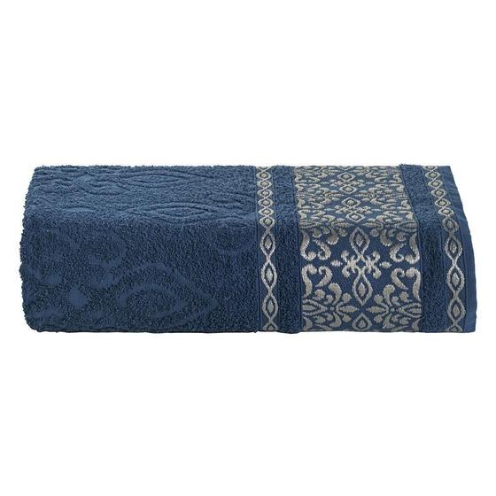 Imagem de Toalha Rosto Grossa Imperial 0,80x0,50 100% Algodão Azul
