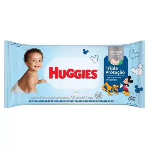 Imagem de Toalha umed huggies tripla protecao 88un