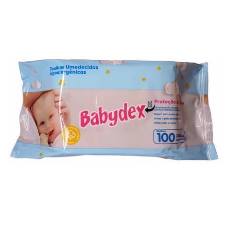 Imagem de Toalha umedecida babydex vegana c/100 un