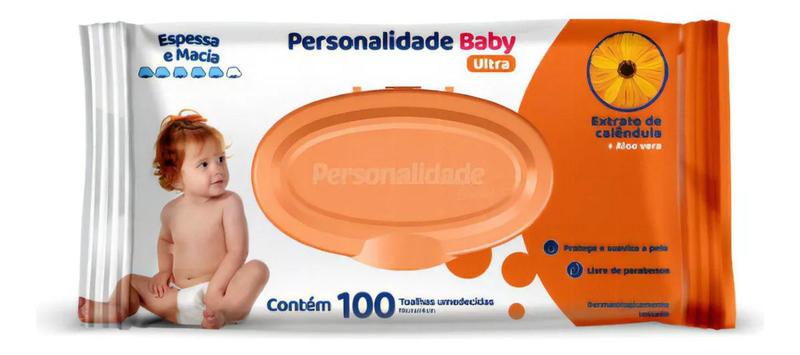 Imagem de Toalha Umedecida Personalidade Baby Ultra 100Un  Eurofral