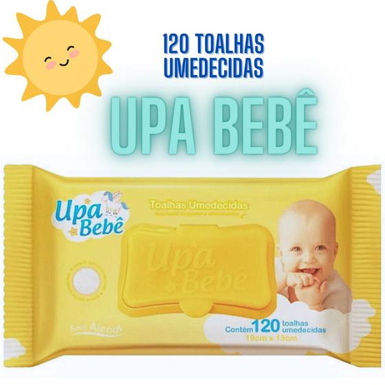 Imagem de Toalha Umedecidas Upa Bebê - 120un