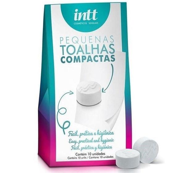 Imagem de Toalhas compactas com 10 unidades intt