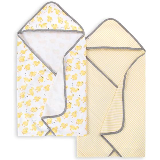 Imagem de Toalhas de Algodão Orgânico com Capuz Burt's Bees Baby - Patinhos