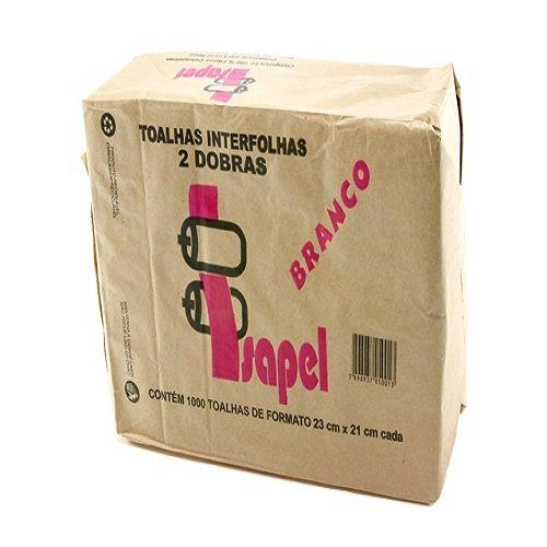Imagem de Toalhas Interfolhas 2 Dobras Fardo Com 1000 Unidades