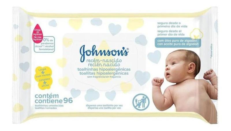 Toalhas Umedecidas Recém Nascidos 48 Un - Johnsons Menor preço em Toalhas Umedecidas Recém Nascidos 48 Un - Johnsons