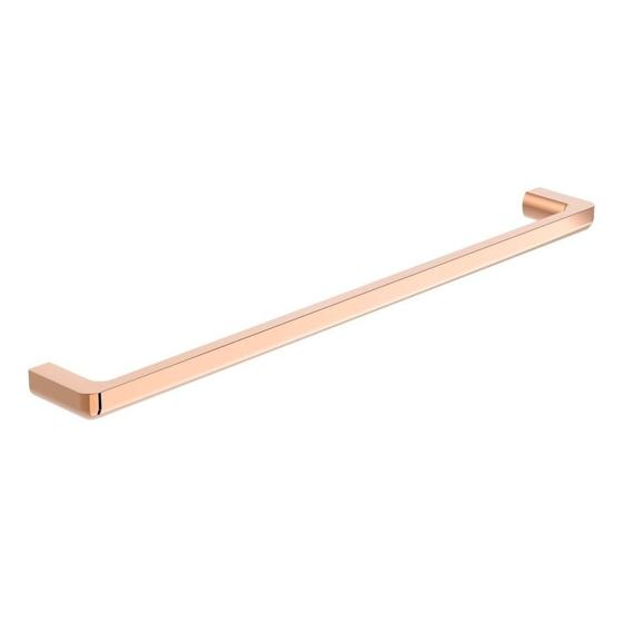 Imagem de Toalheiro de Barra 600 Mm Design Sofisticado Rosé Gold