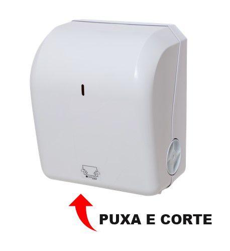 Imagem de Toalheiro Dispenser Papel Toalha Bobina Auto Corte Exaccta