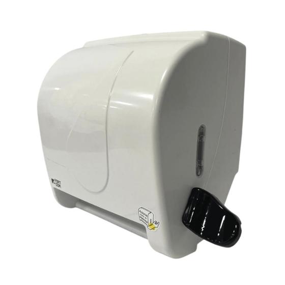 Toalheiro para Papel Bobina com Alavanca Branca Dropy Mazzo Menor preço em Toalheiro para Papel Bobina com Alavanca Branca Dropy Mazzo