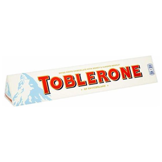 Imagem de Toblerone Chocolate Branco White Exclusivo 100g