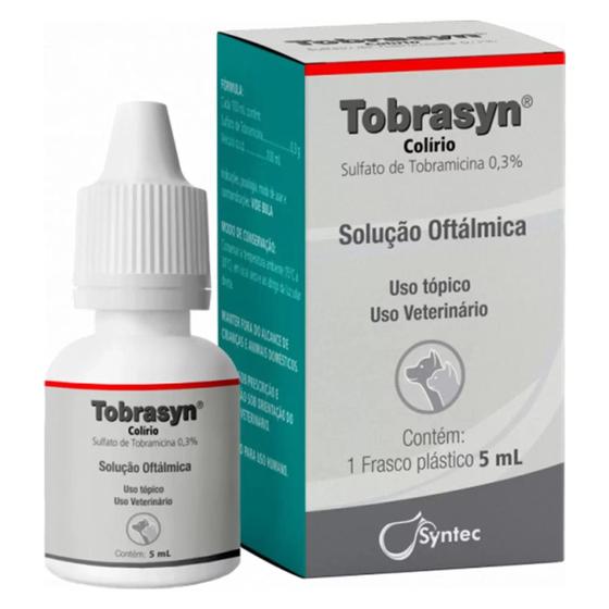 Imagem de Tobrasyn Colírio - 5 ml - Syntec