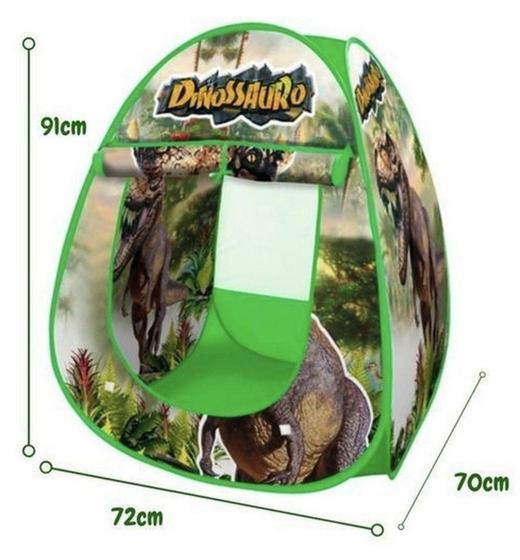 Imagem de Toca Barraca Infantil Dinossauro T-rex Meninos Com Bolsa - Samba Toys
