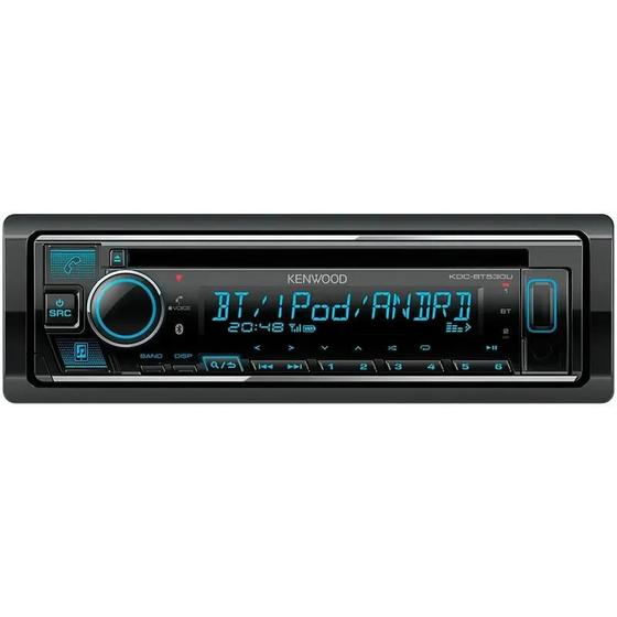 Imagem de Toca Cd Kenwood Kdc Bt530U Usb Bluetooth Aux Mp3 Player Rádio Am Fm