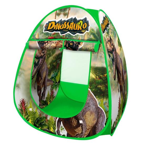 Imagem de Toca Corrida Divertida Cabana Infantil Dinossauro - Dm Toys