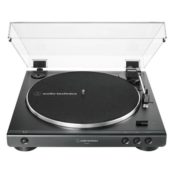 Toca Discos Audio-Technica, Acionamento por Correia, Plug Tipo C, Bivolt, Preto - AT-LP60X-BK Menor preço em Toca Discos Audio-Technica, Acionamento por Correia, Plug Tipo C, Bivolt, Preto - AT-LP60X-BK