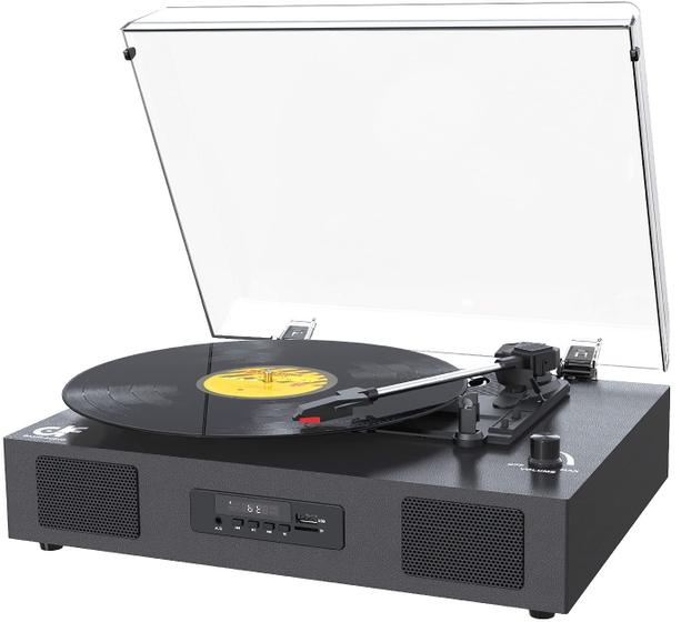 Imagem de Toca-Discos DANFI AUDIO DF com Bluetooth - Preto