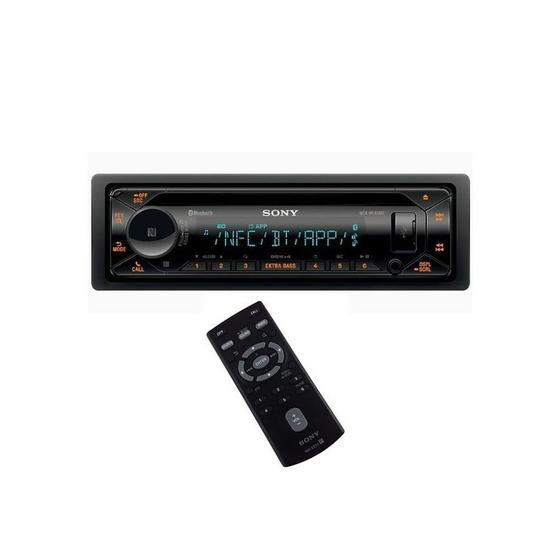 Imagem de Toca Rádio Automotivo Sony Mex N5300Bt 4 De 55 Watts Com Bluetooth E Usb Preto