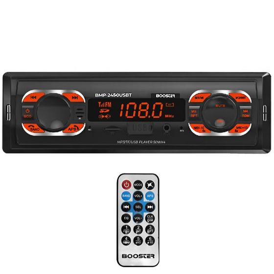 Imagem de Toca Radio Booster BMP-2450USBT 4 de 50 Watts  e USB - Preto